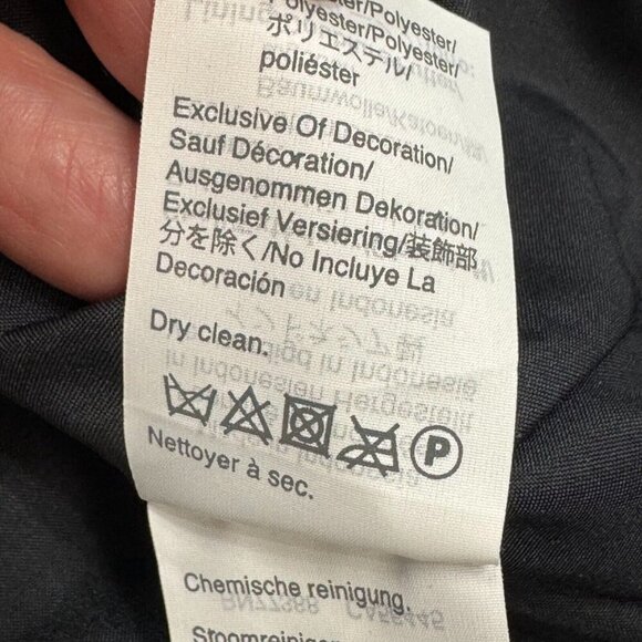 J. Crew Womens Sleeveless Rickrack Trim Sheath Suiting Dress Navy Blue Size 6 - Picture 15 of 16